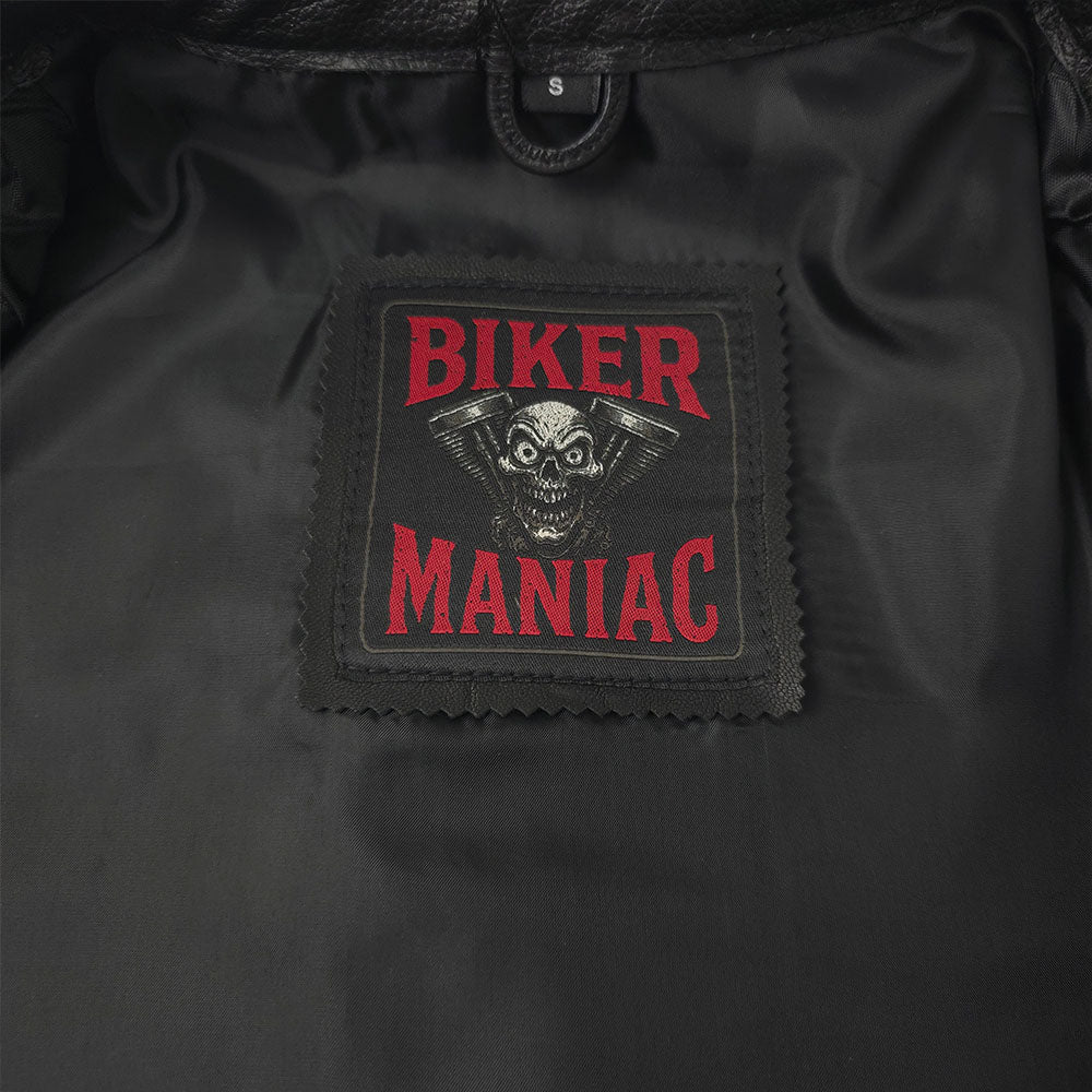 Brotherhood Vest - Leather Club Vest with Gun Pockets & Quick Access