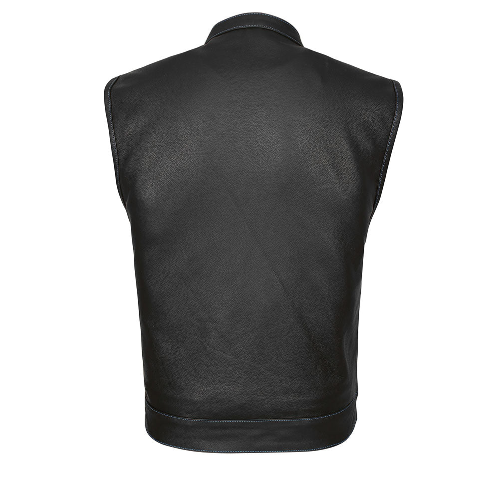Blue Venom - Blue Stitch Club Vest with Bandana Liner